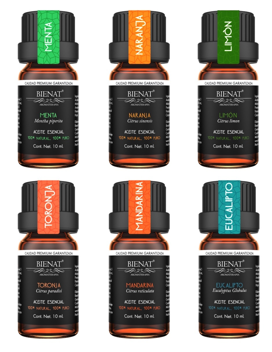 Set aceites de varios aromas