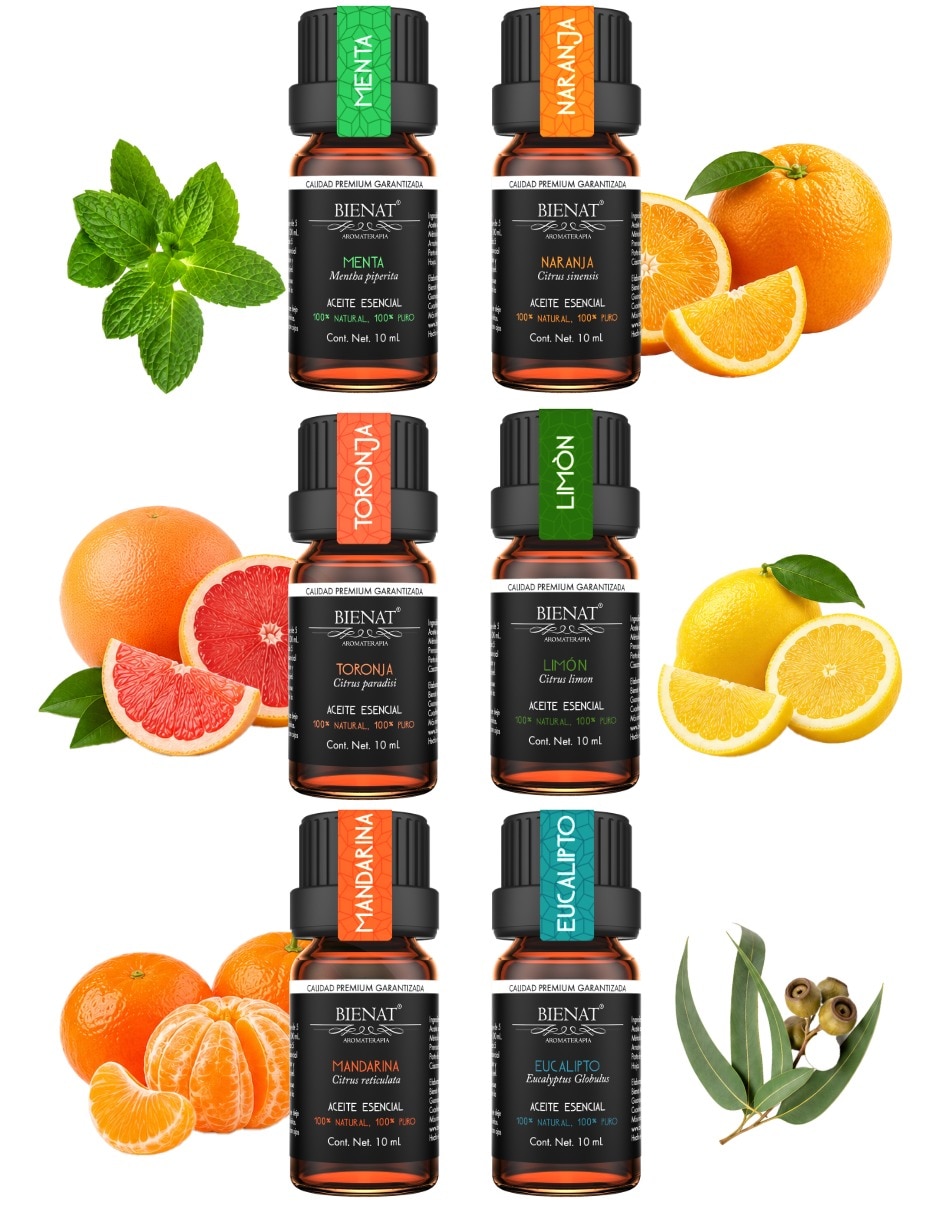 Set aceites de varios aromas