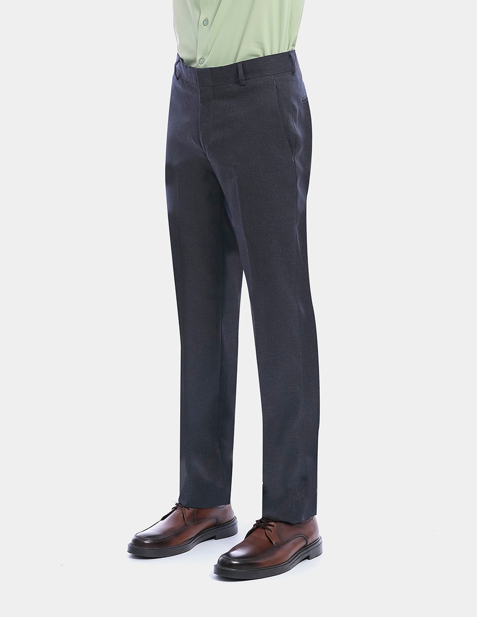 Pantalón formal de vestir slim para hombre 2