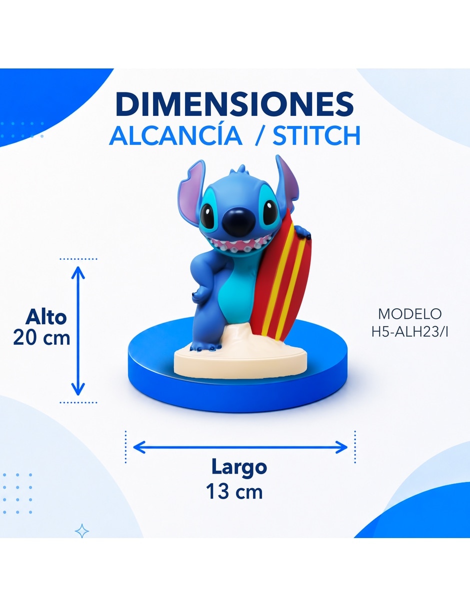 Alcancía Lilo y Stitch 10