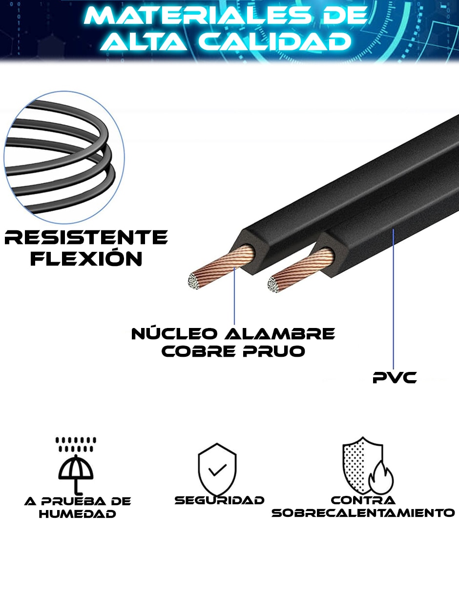 Cable IEC a tipo IEC de 1 m 3