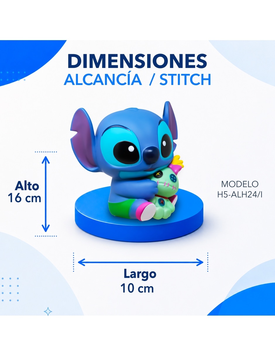 Alcancía Lilo y Stitch 10