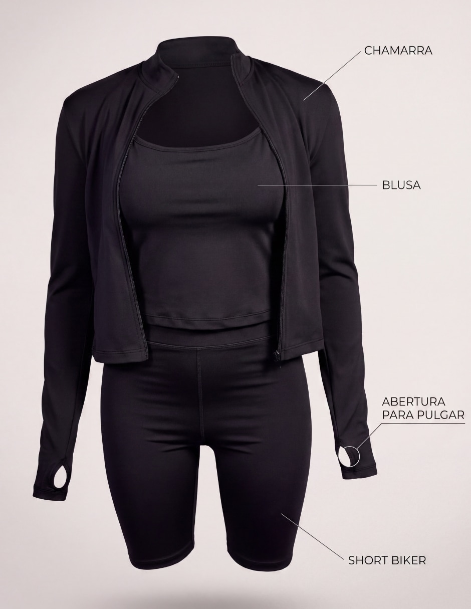 Conjunto deportivo Ajustado con Elástico para Mujer 6
