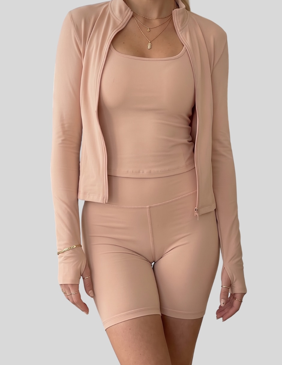 Conjunto deportivo Ajustado con Elástico para Mujer