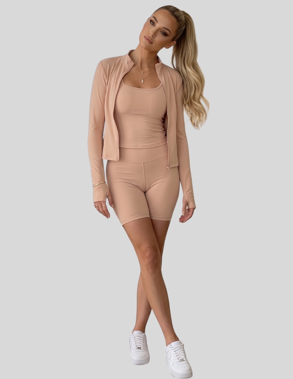 Conjunto deportivo Ajustado con Elástico para Mujer