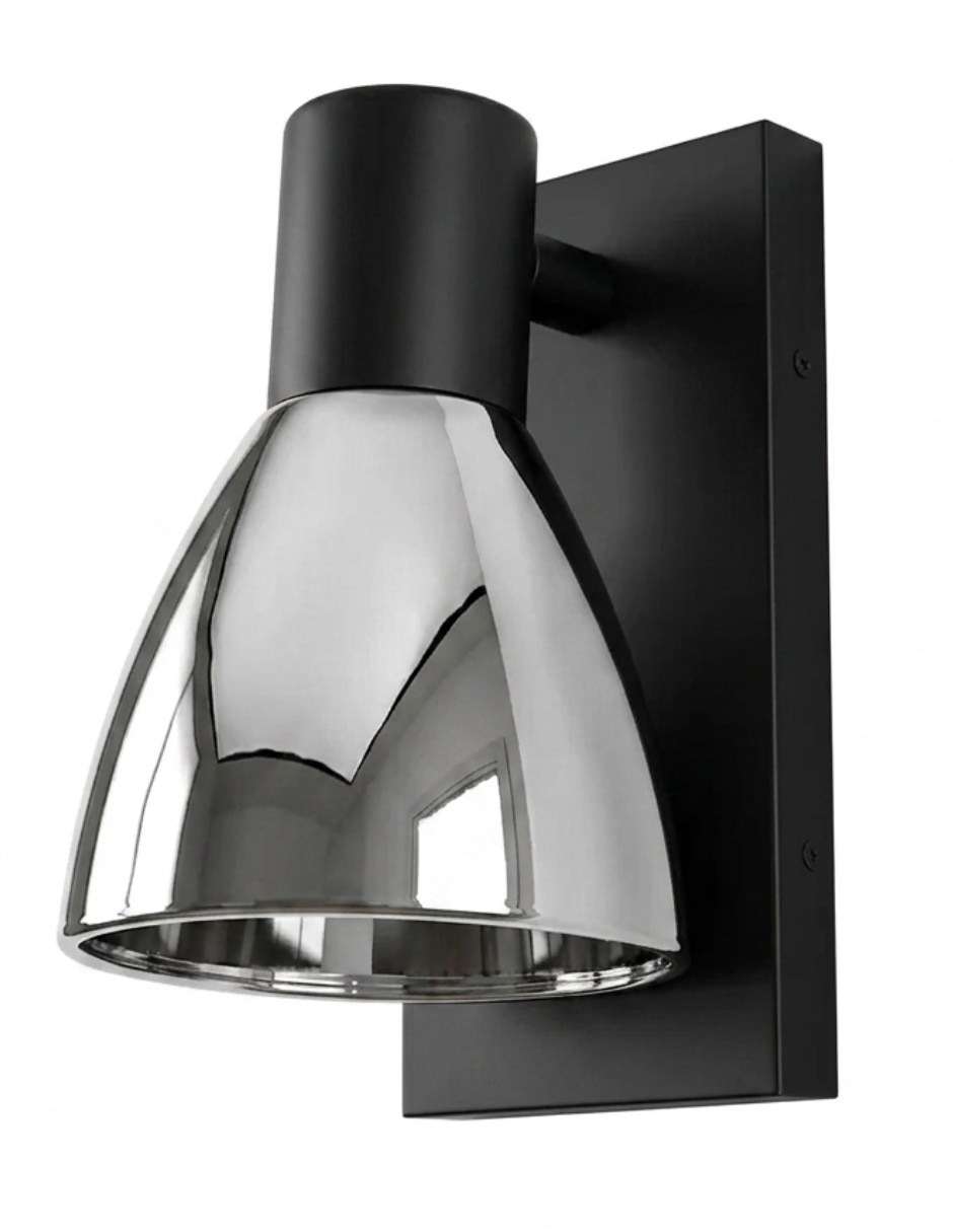 Arbotante incandescente y led retro