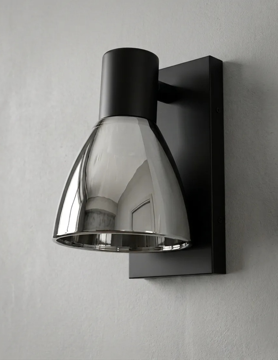 Arbotante incandescente y led retro