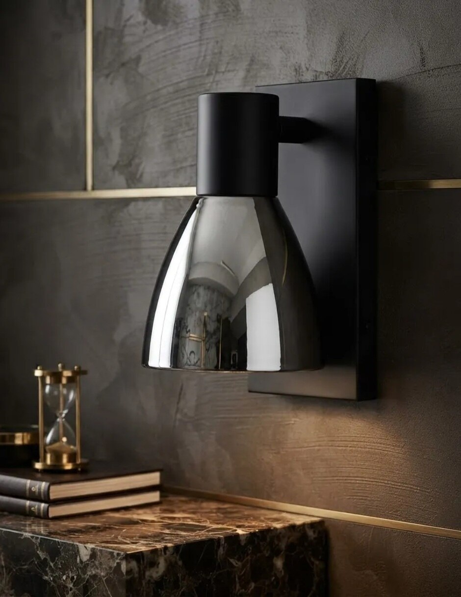 Arbotante incandescente y led retro 6
