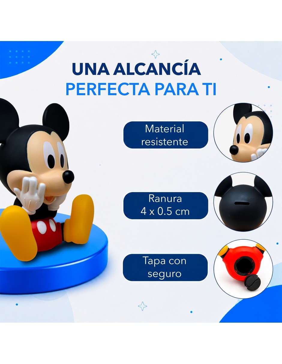 Alcancía Mickey Mouse