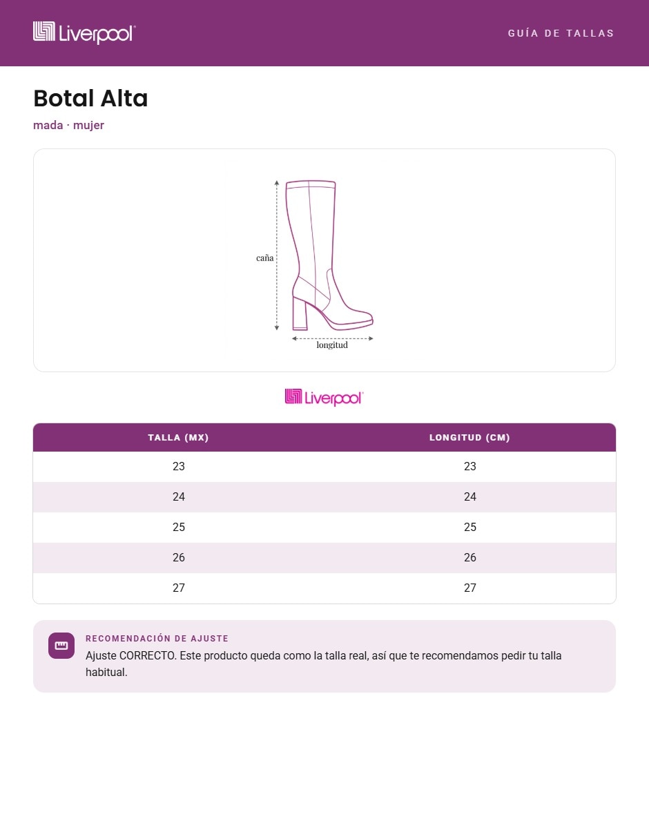 Bota abajo de la rodilla para mujer 3