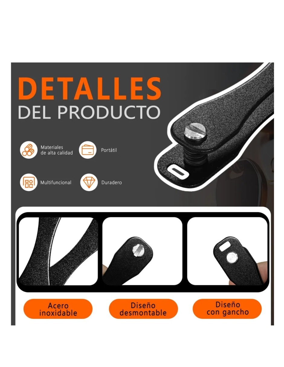 Porta llaves de acero 4