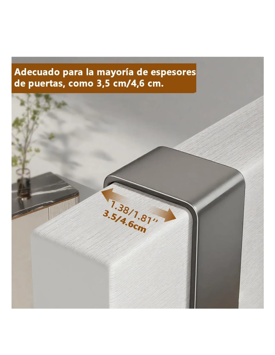 Perchero de pared de acero 10 ganchos