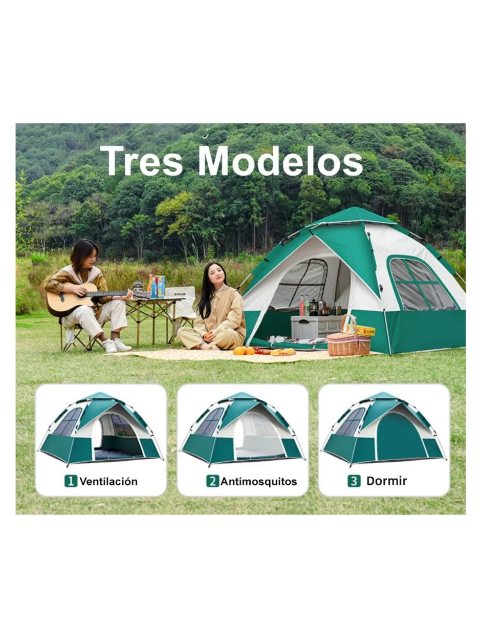 Casa de campaña para 4 personas 3