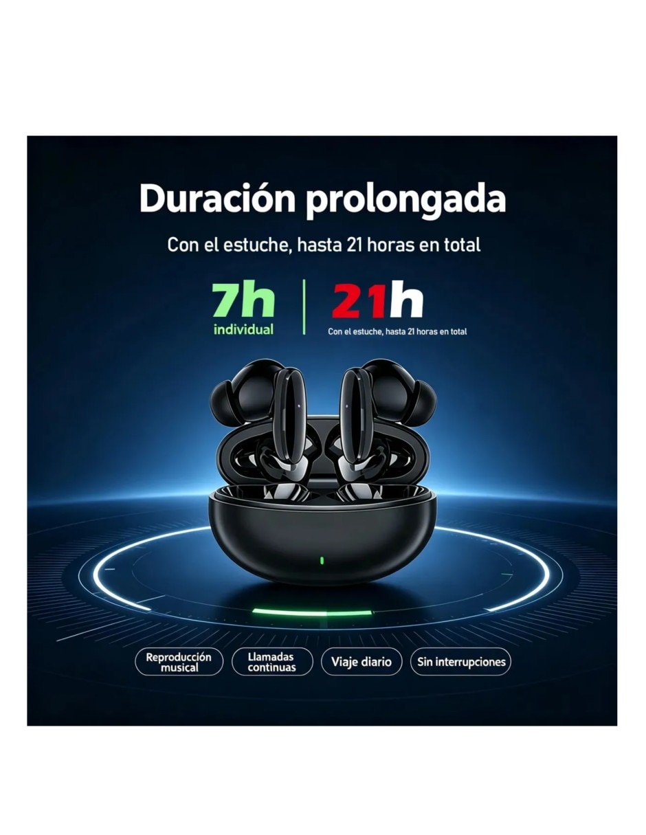 Audífonos In-Ear inalámbricos con cacelación de ruido 5