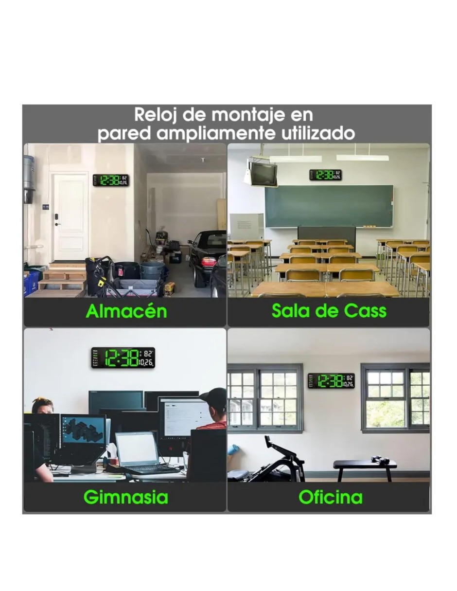 Reloj de pared de abs 4