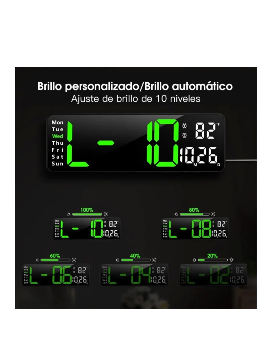 Reloj de pared de abs 3