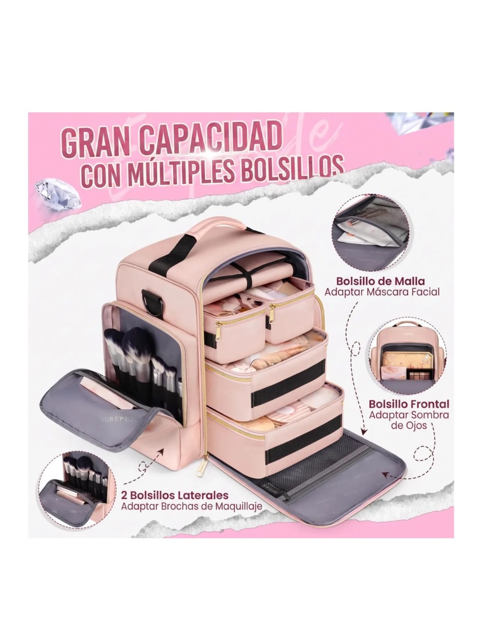 Set cosmetiquera para maquillaje friends impermeable de abs 2 piezas para hombre 4