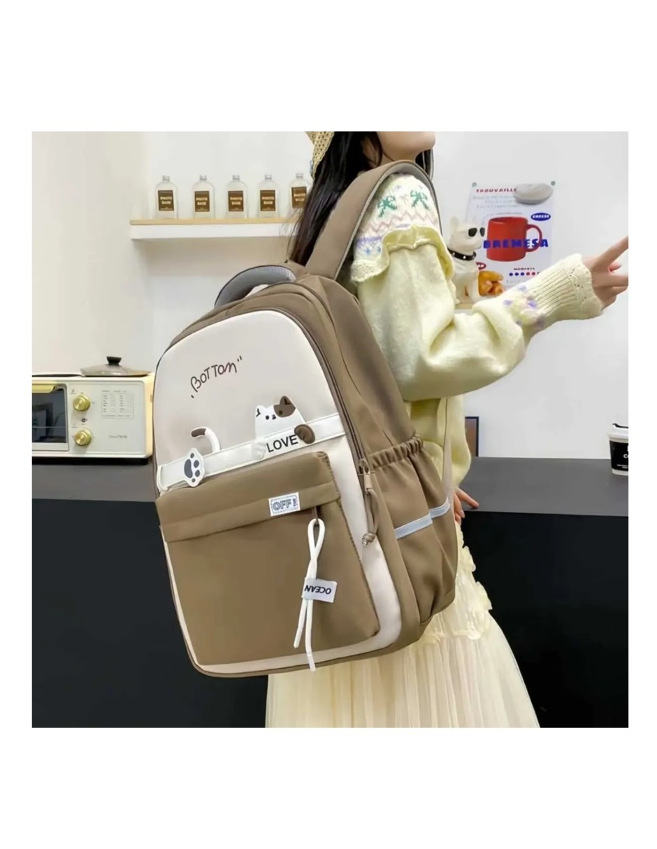 Mochila escolar friends impermeable 3
