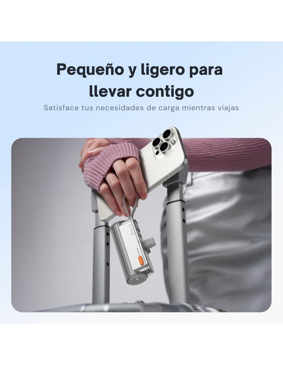 Batería portátil 5000 mAh Flow 9