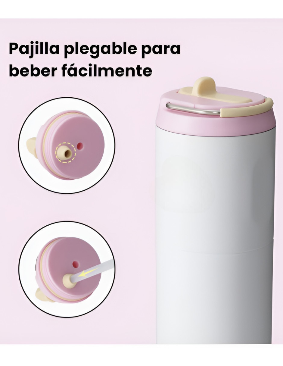 Termo para botella de acero inoxidable con tapa rosca 700 ml 2