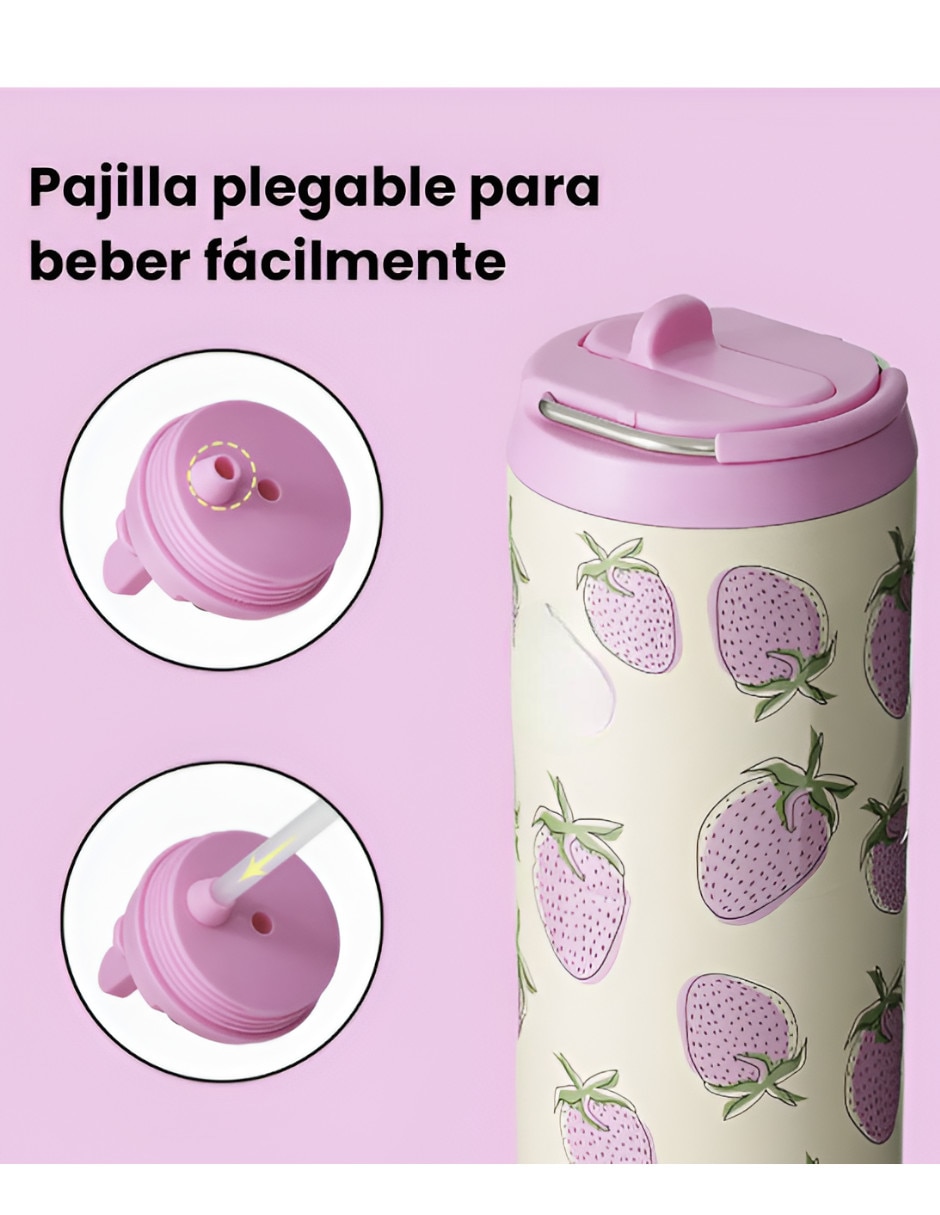 Termo para botella de acero inoxidable con tapa rosca 700 ml 3