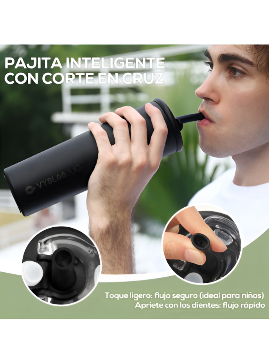 Termo para botella de acero inoxidable con tapa a presión 700 ml 3