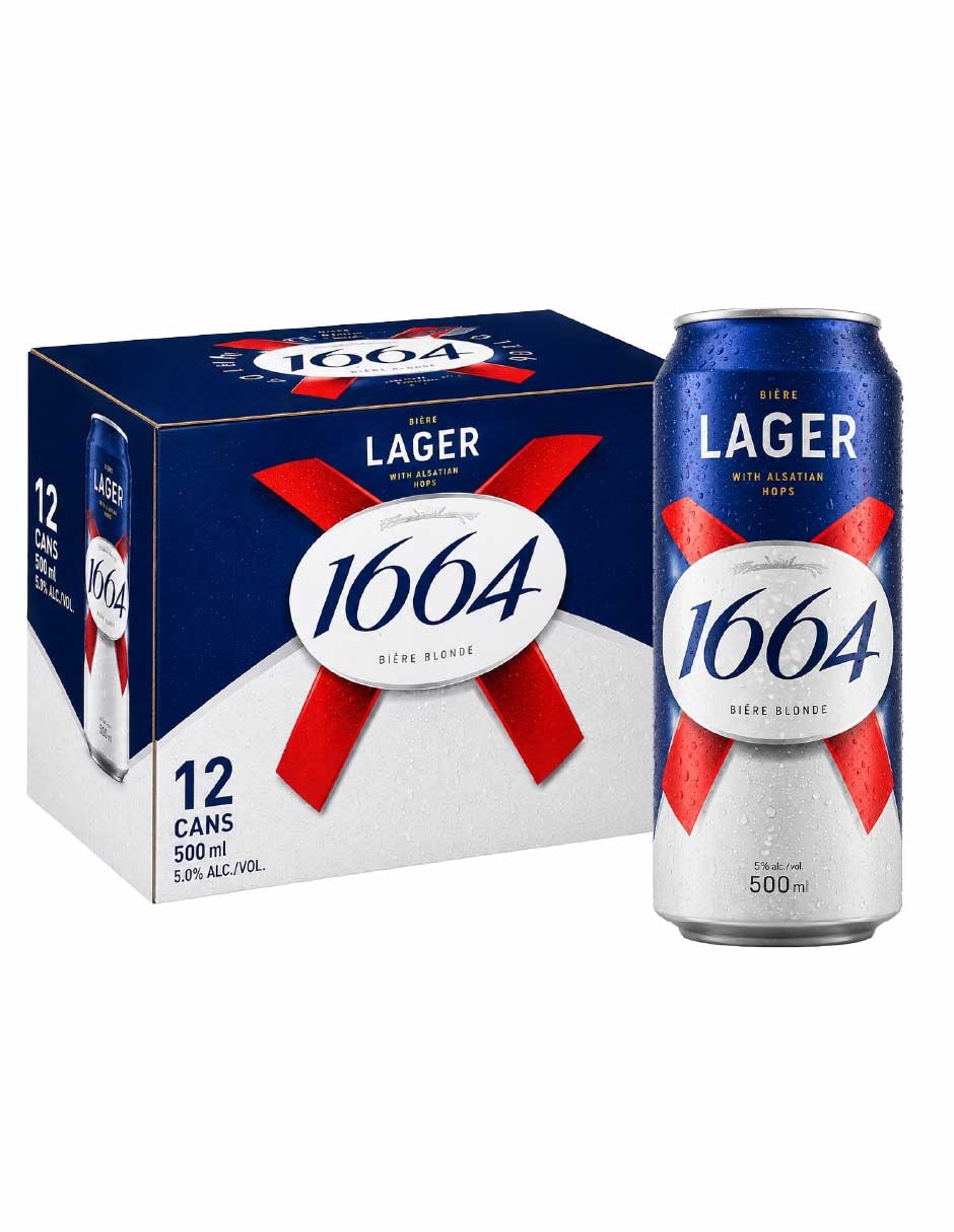 Cerveza clara lager amargo 500 ml