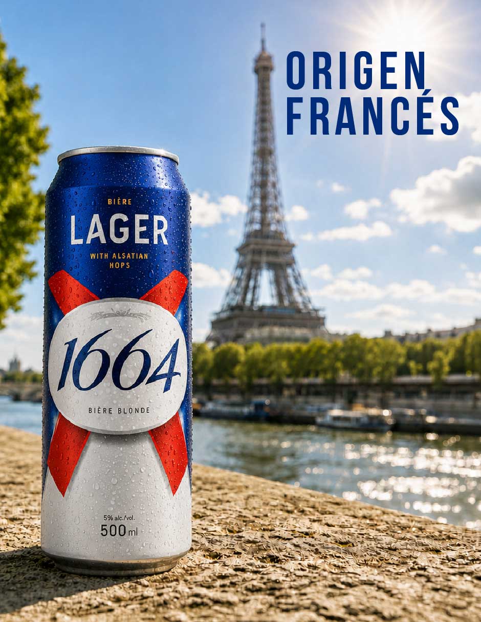 Cerveza clara lager amargo 500 ml 8