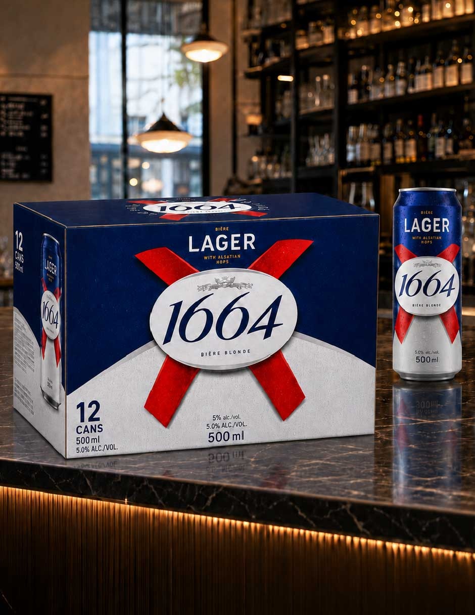 Cerveza clara lager amargo 500 ml 2