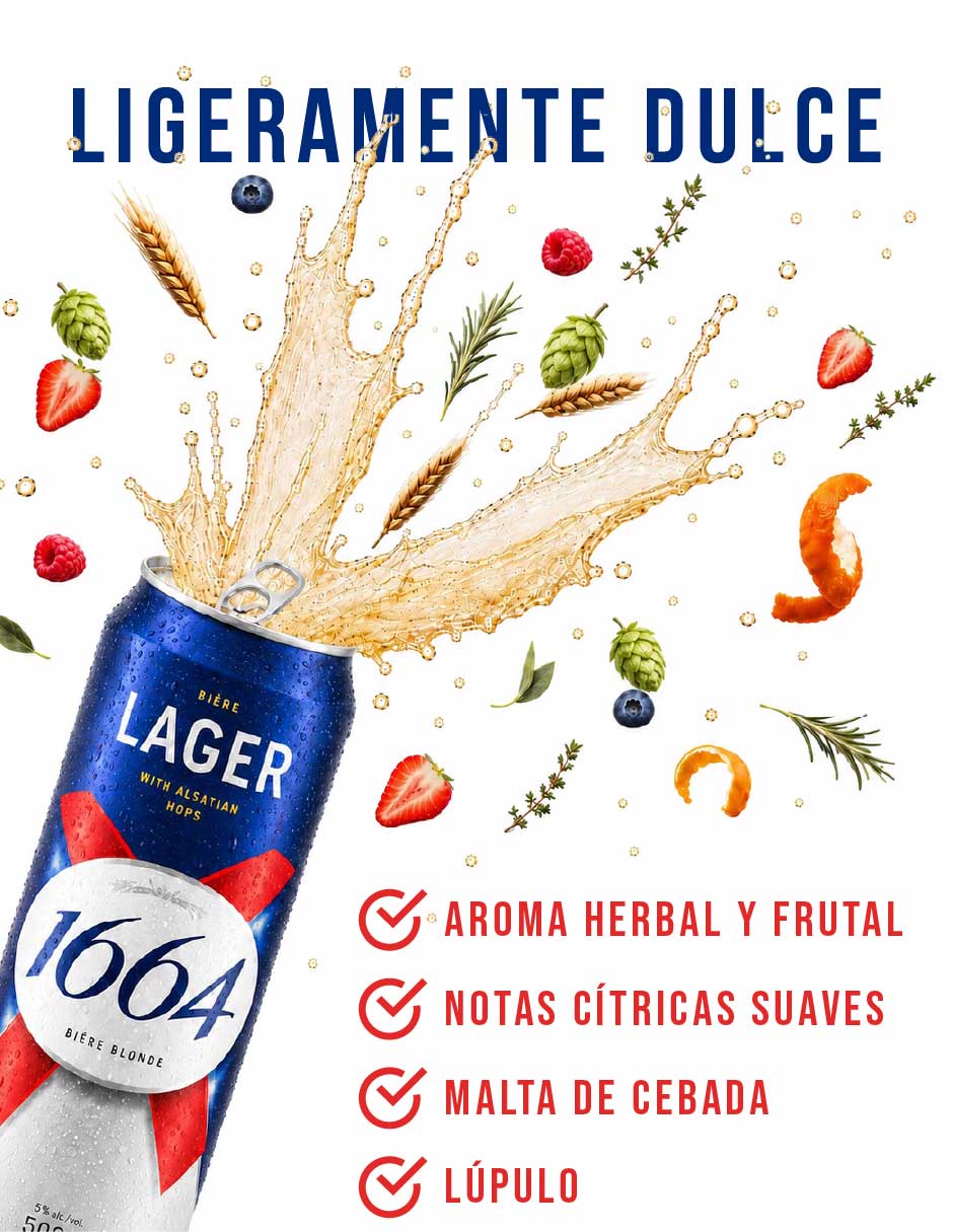 Cerveza clara lager amargo 500 ml 3