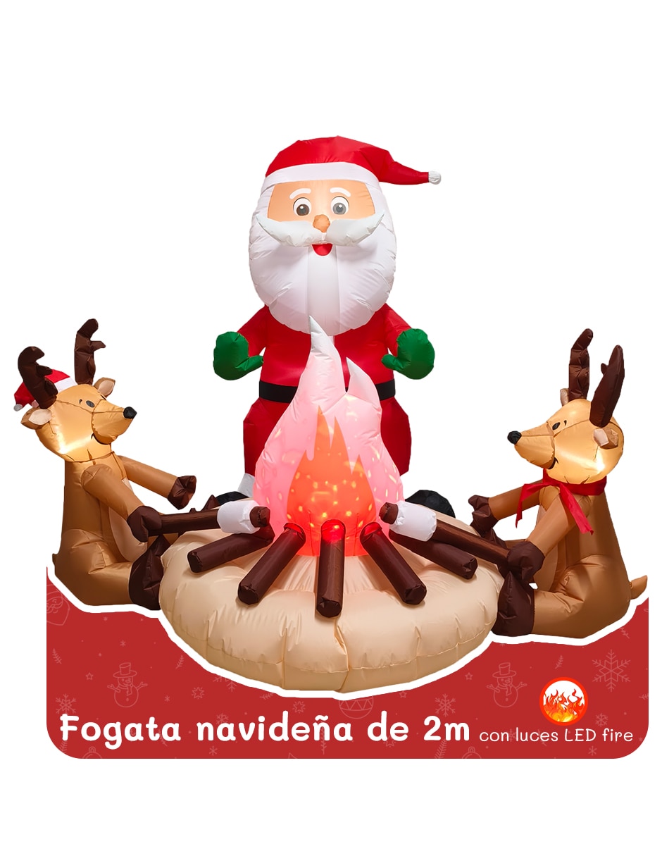 Inflable decorativo forma de santa claus Inflable decorativo forma de santa claus