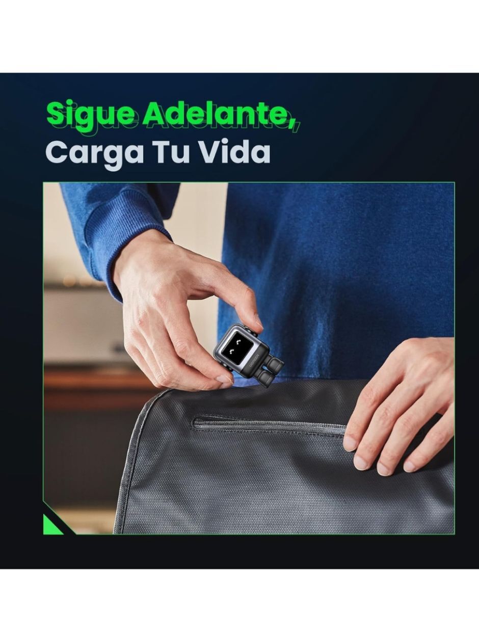 Cargador pared Robot y cable USB C a C 100W de 1m USB tipo A + USB tipo C 65 W 5