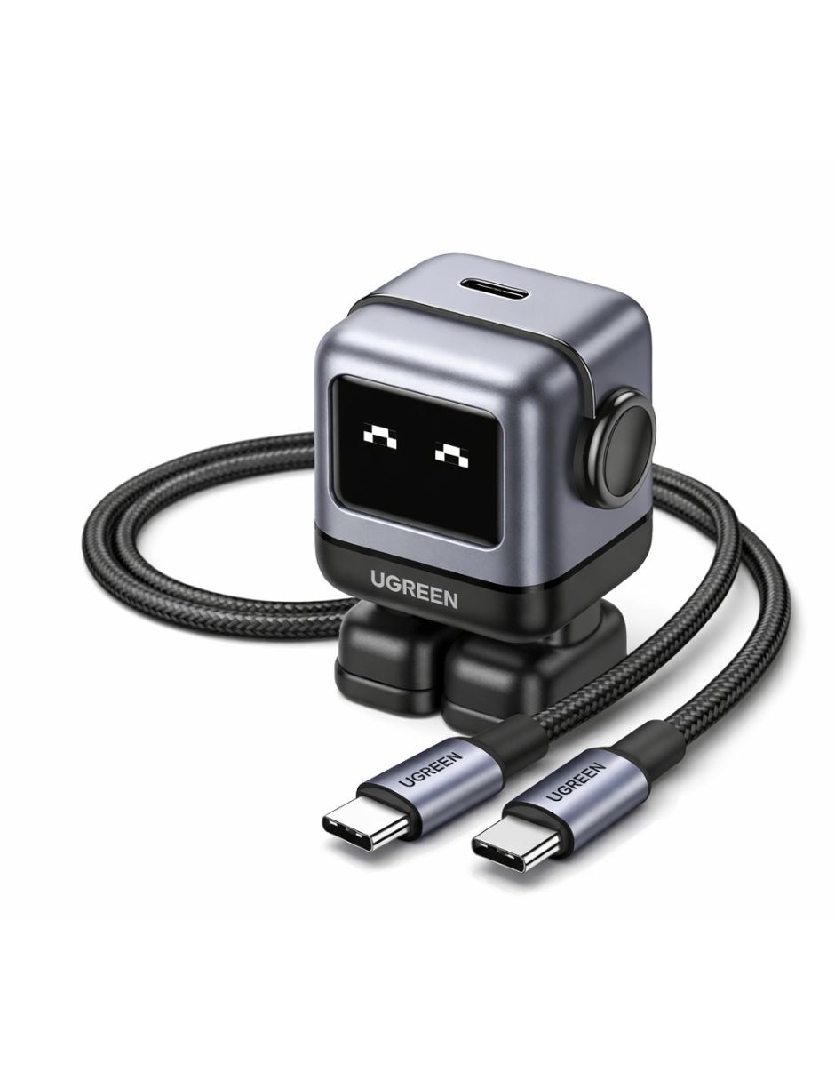 Cargador pared Robot cable USB C 100W de 1m USB tipo C 30 W Cargador pared Robot cable USB C 100W de 1m USB tipo C 30 W