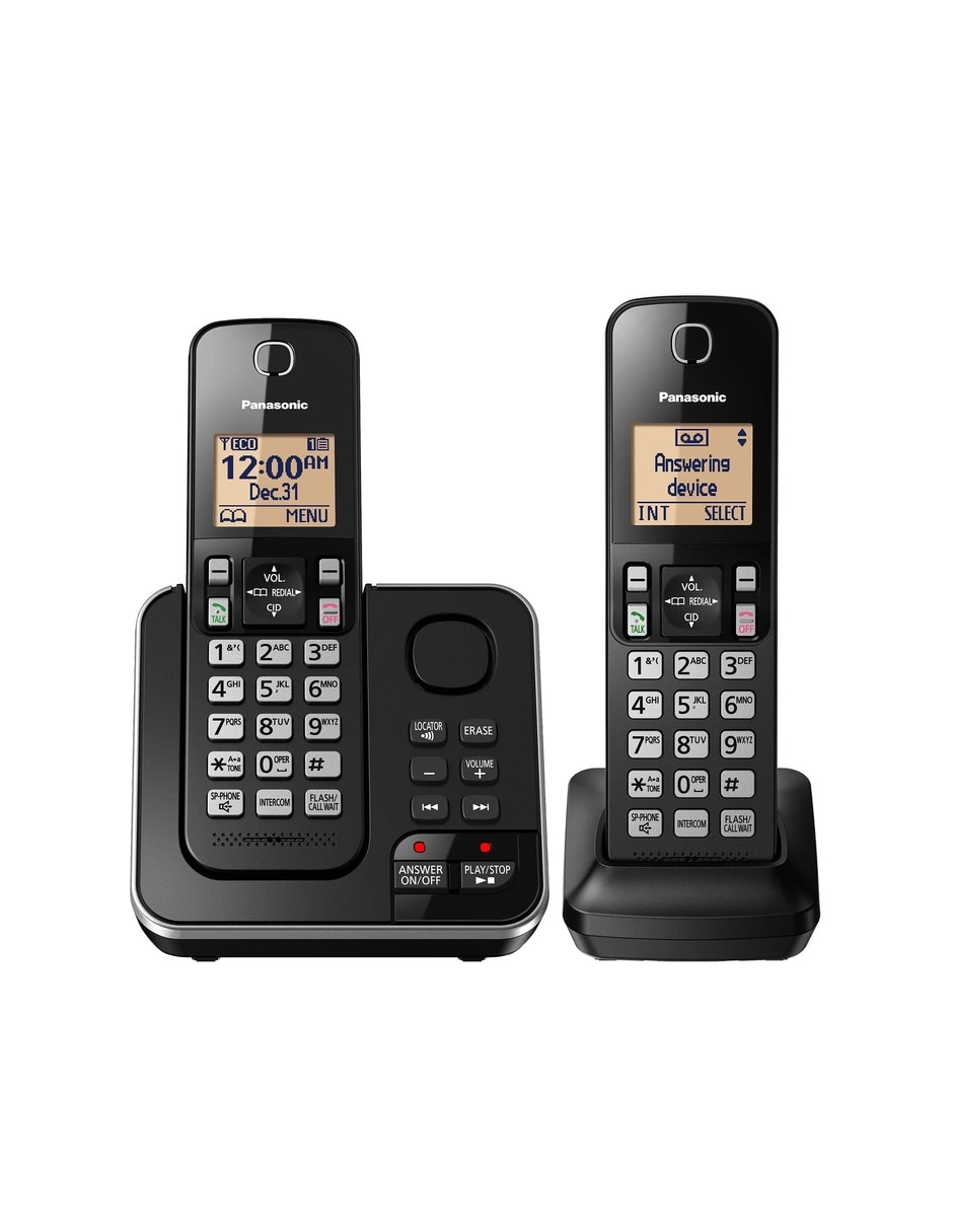 Set de teléfonos 2 auriculares inalámbrico Kx-Tgc362B