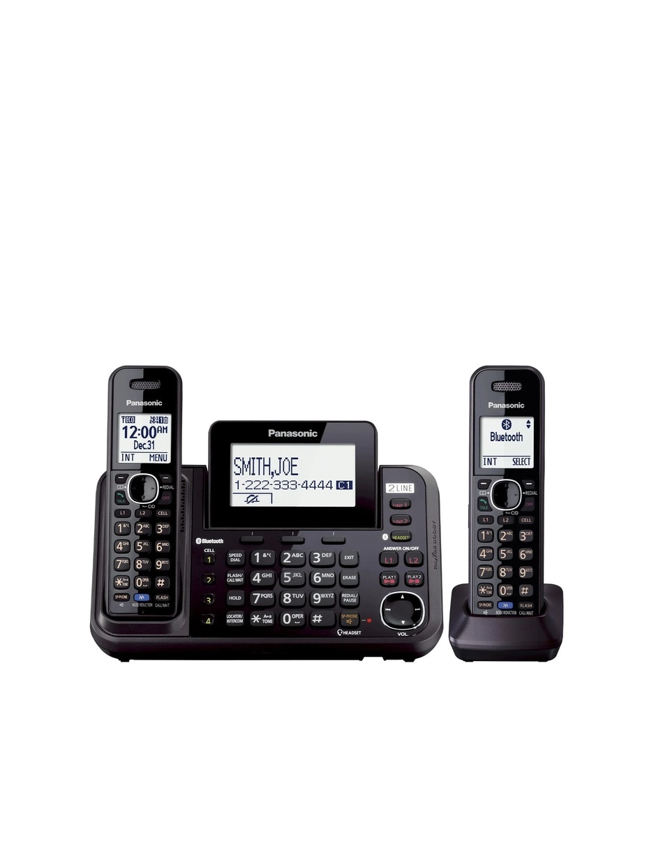 Teléfono 2 auriculares inalámbrico Kx-Tg9542