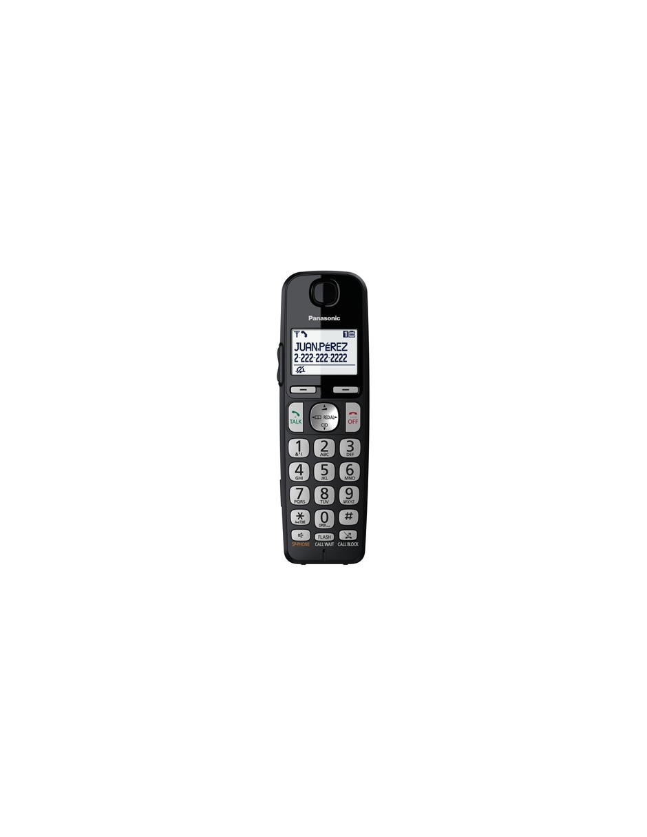 Set de teléfonos 3 auriculares inalámbrico Kx-Tg433B