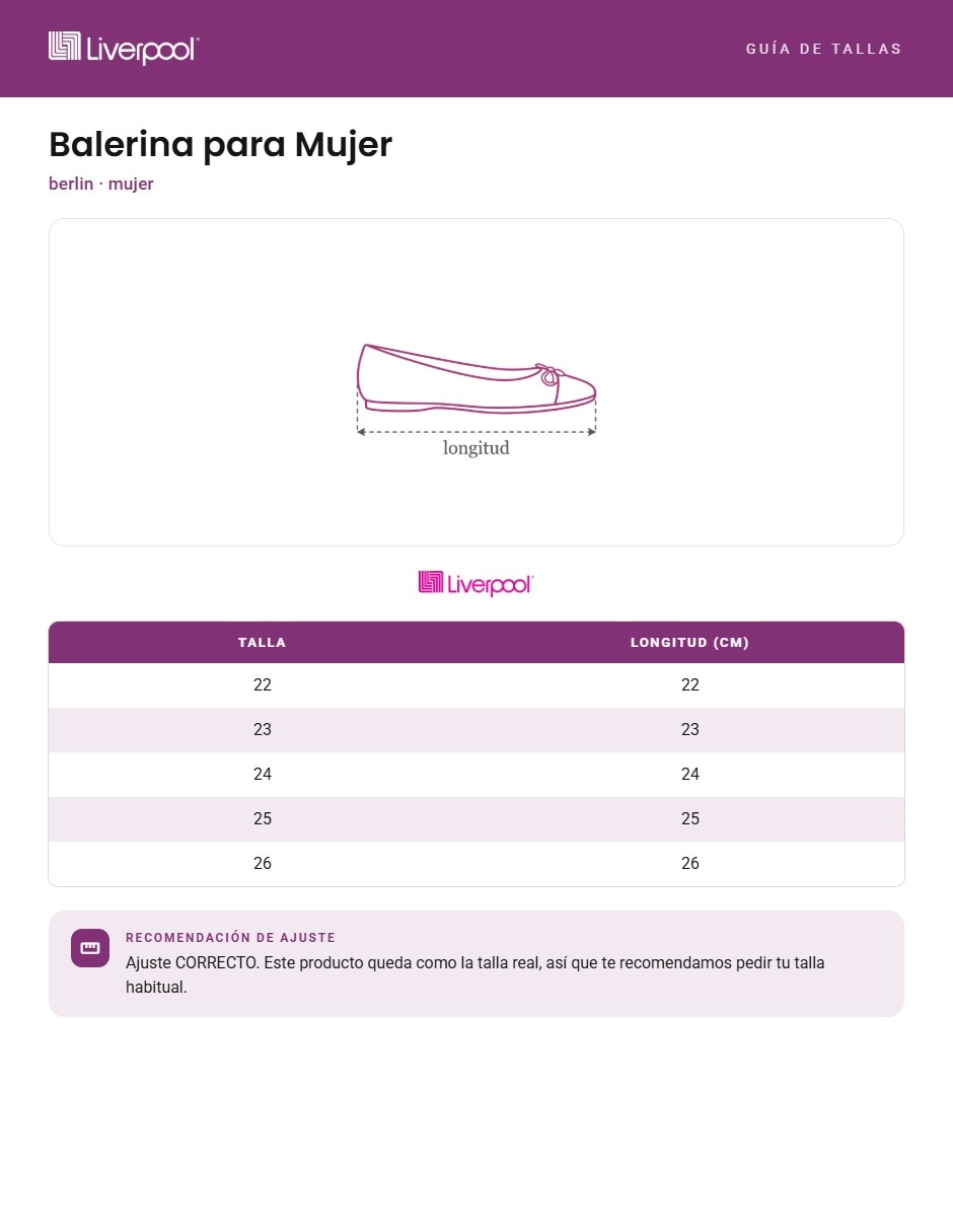Balerina para mujer 6
