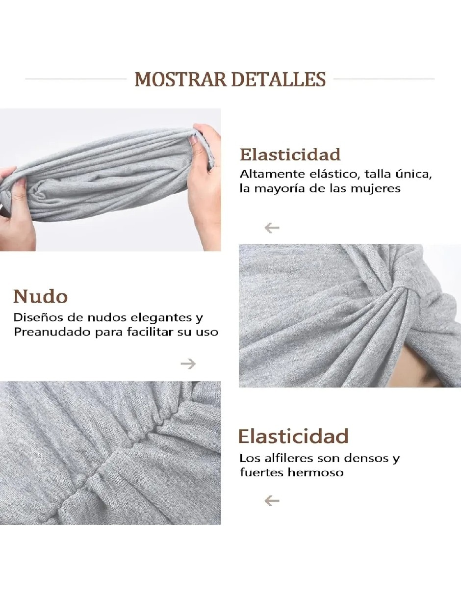 Set de turbante oncológico 4