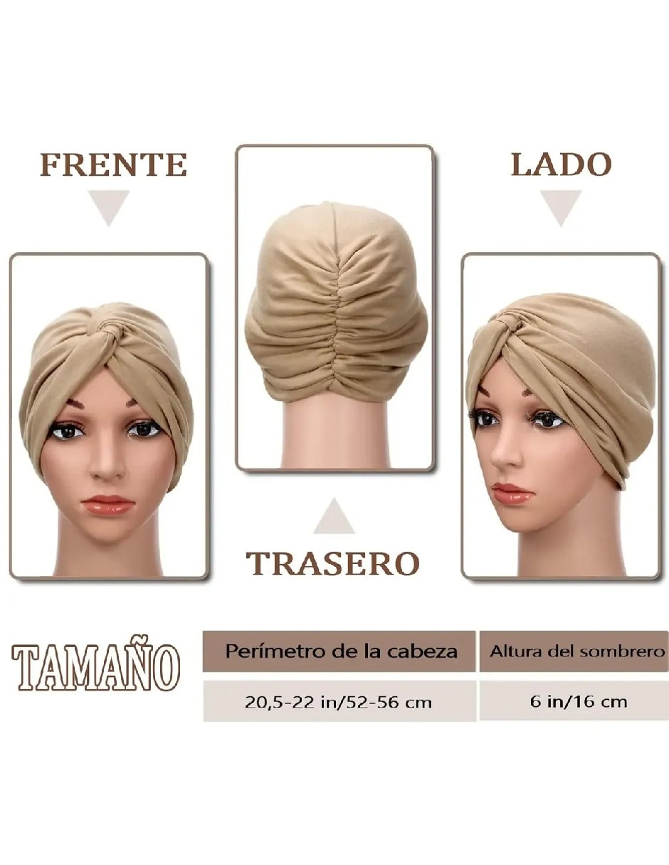 Set de turbante oncológico 5