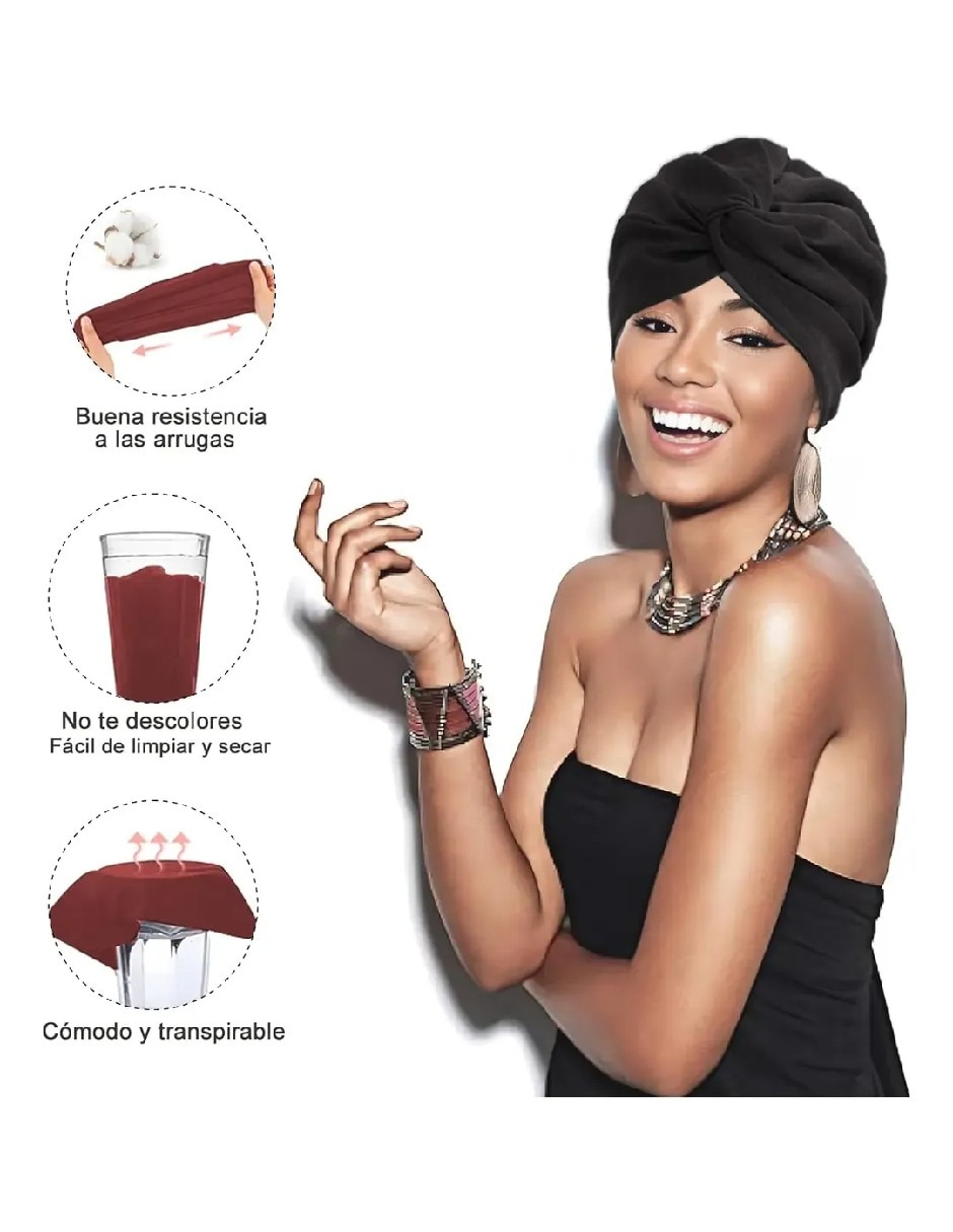 Set de turbante oncológico 3