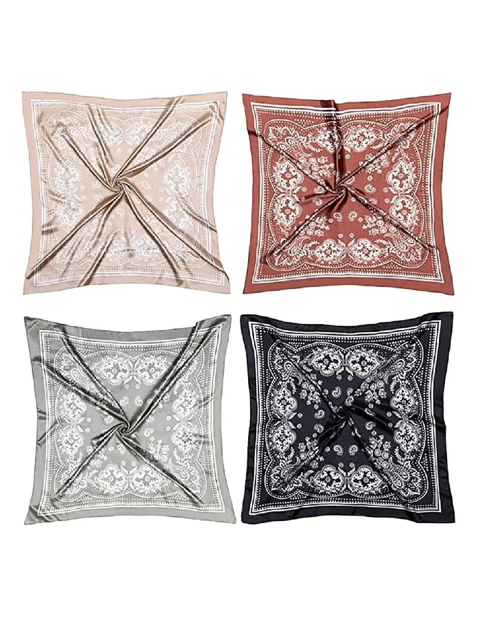 Kit pashmina de seda para mujer