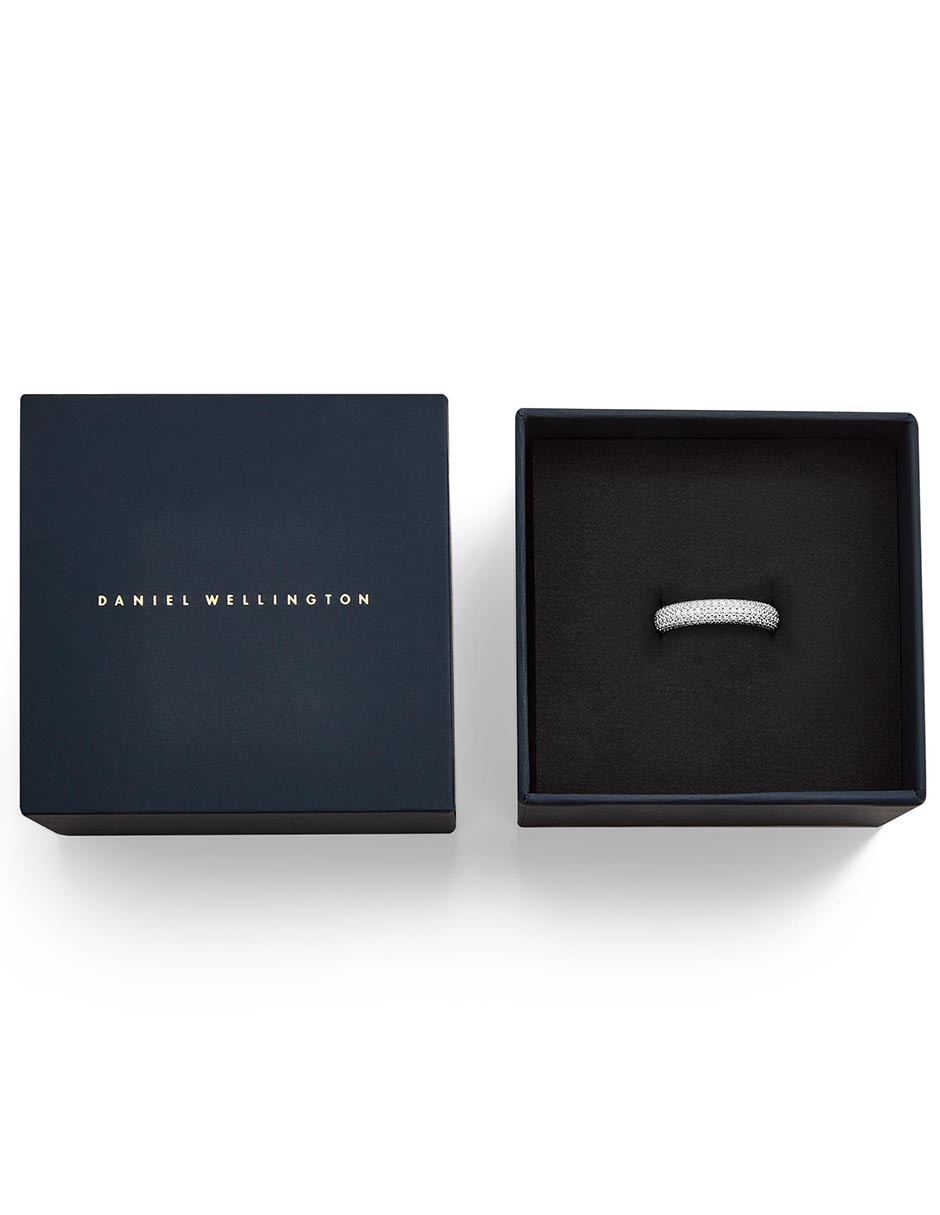 Anillo zirconia cúbica brillante