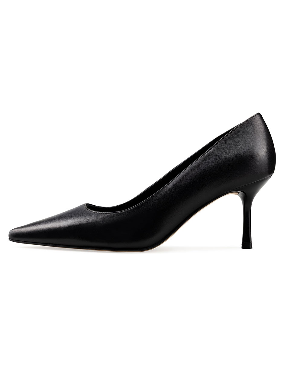 Zapatilla de piel