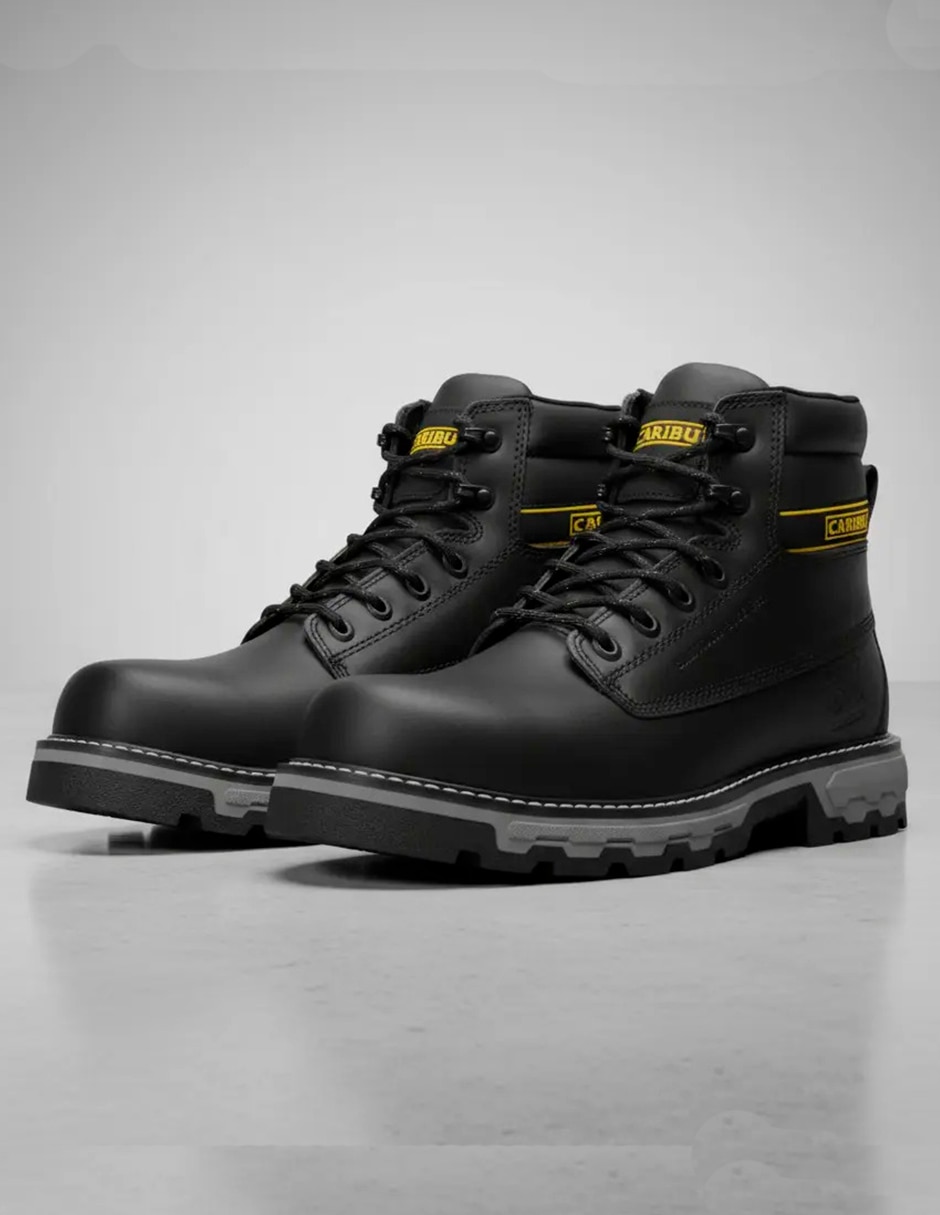 Bota industrial de piel 4