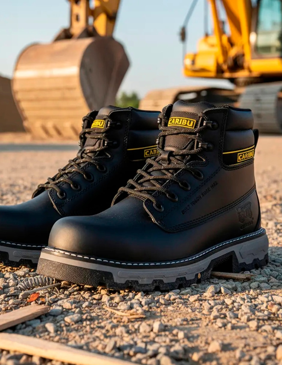 Bota industrial de piel 2