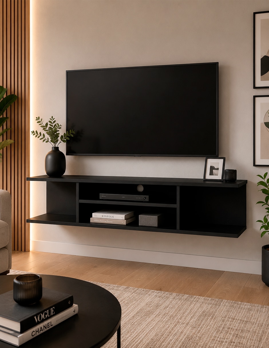 Mueble flotante para tv de mdp 3