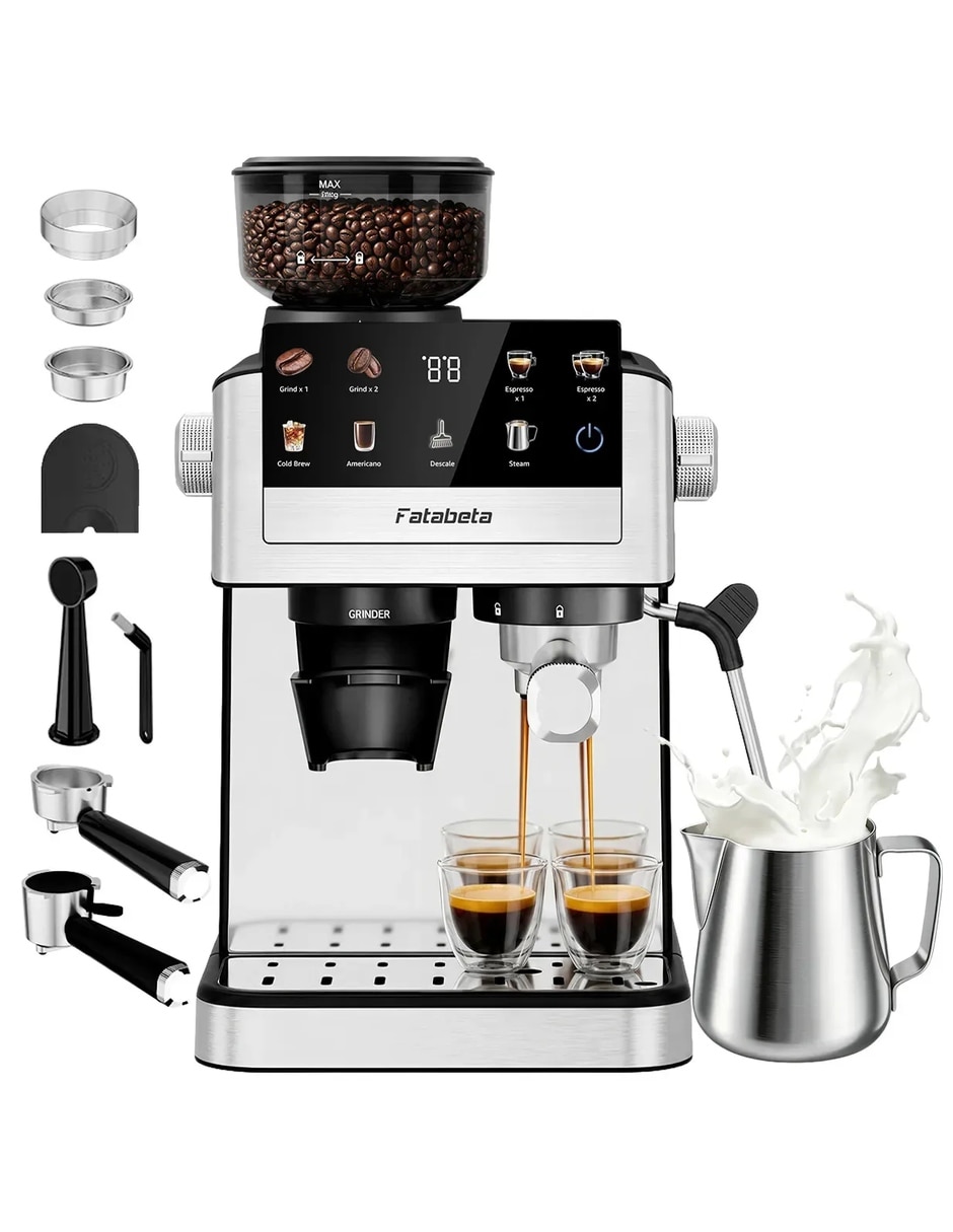 Cafetera con molino