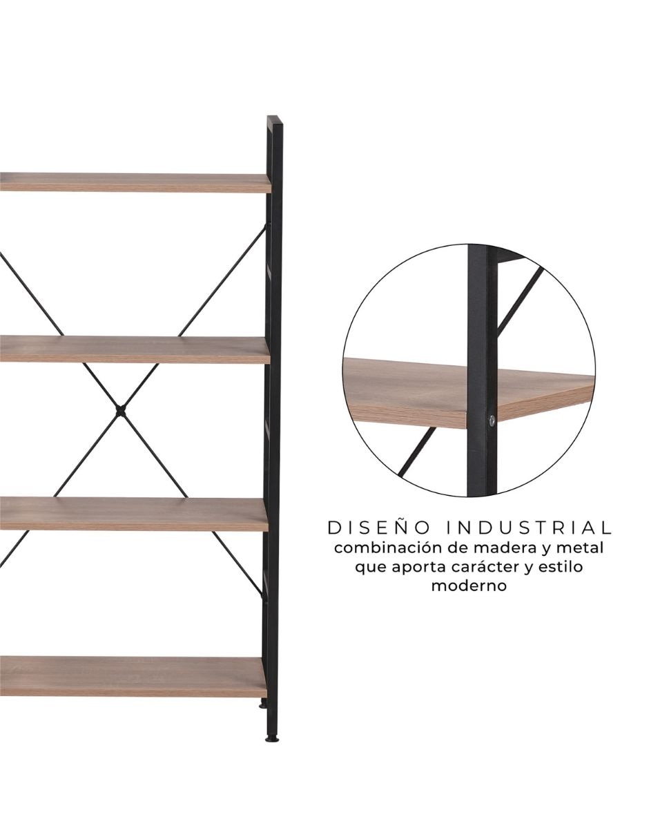 Librero armable de mdf 4