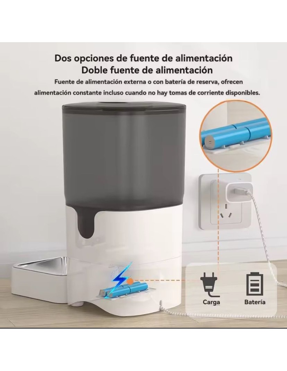 Alimentador automático para mascota
