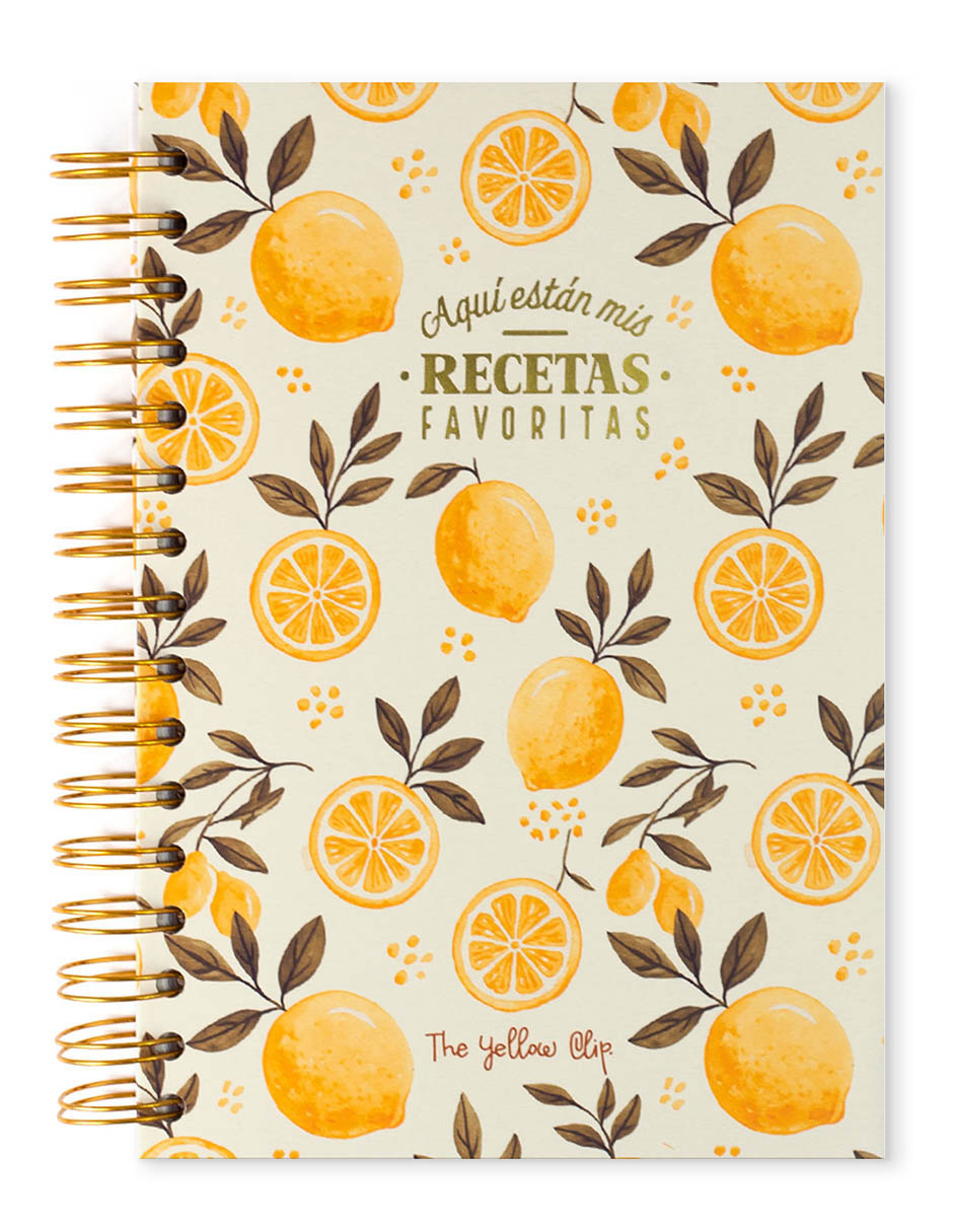 Libreta para recetas